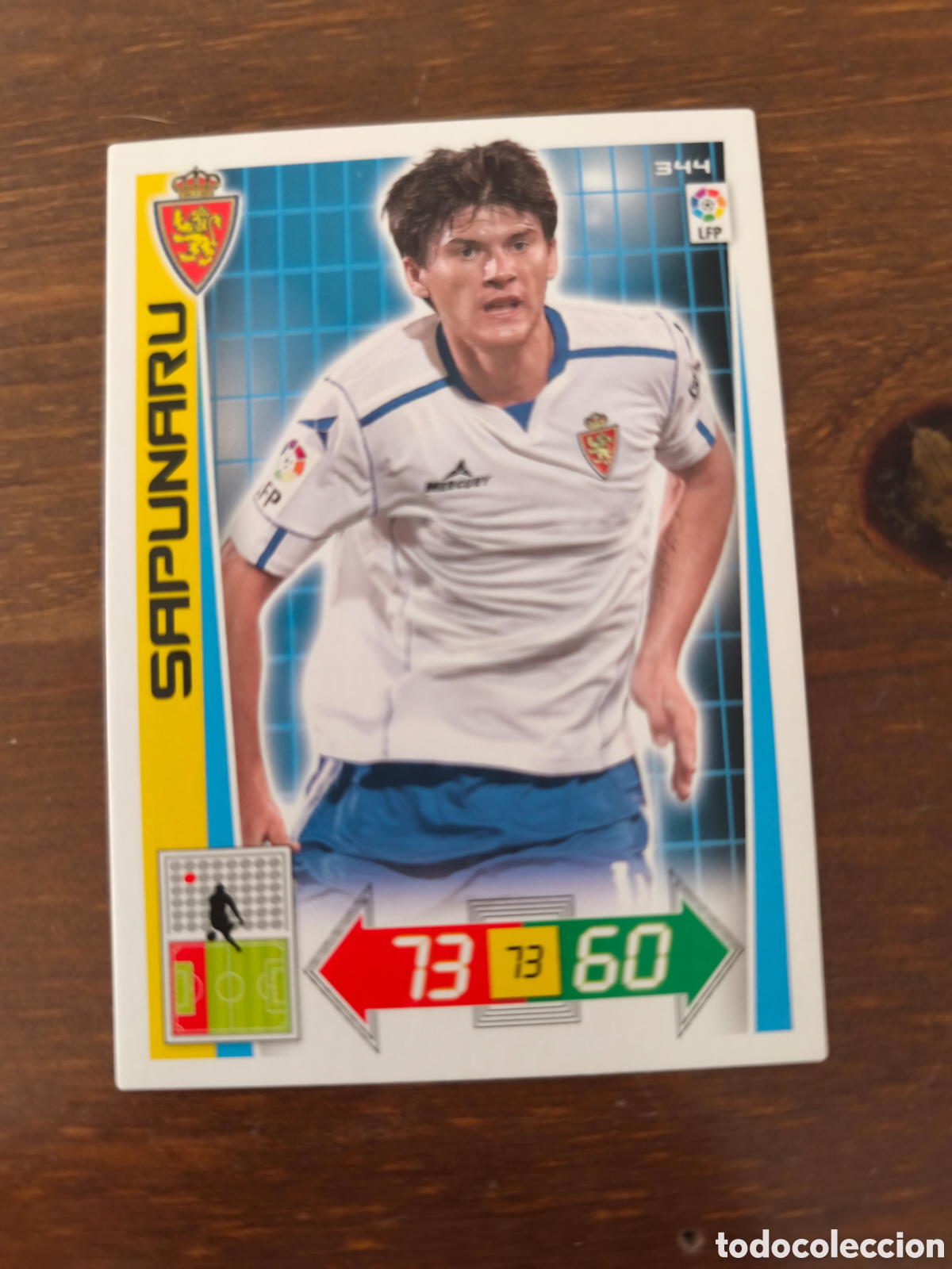 Cromos de Futebol: Sapunaru Zaragoza adrenalyn 12/13