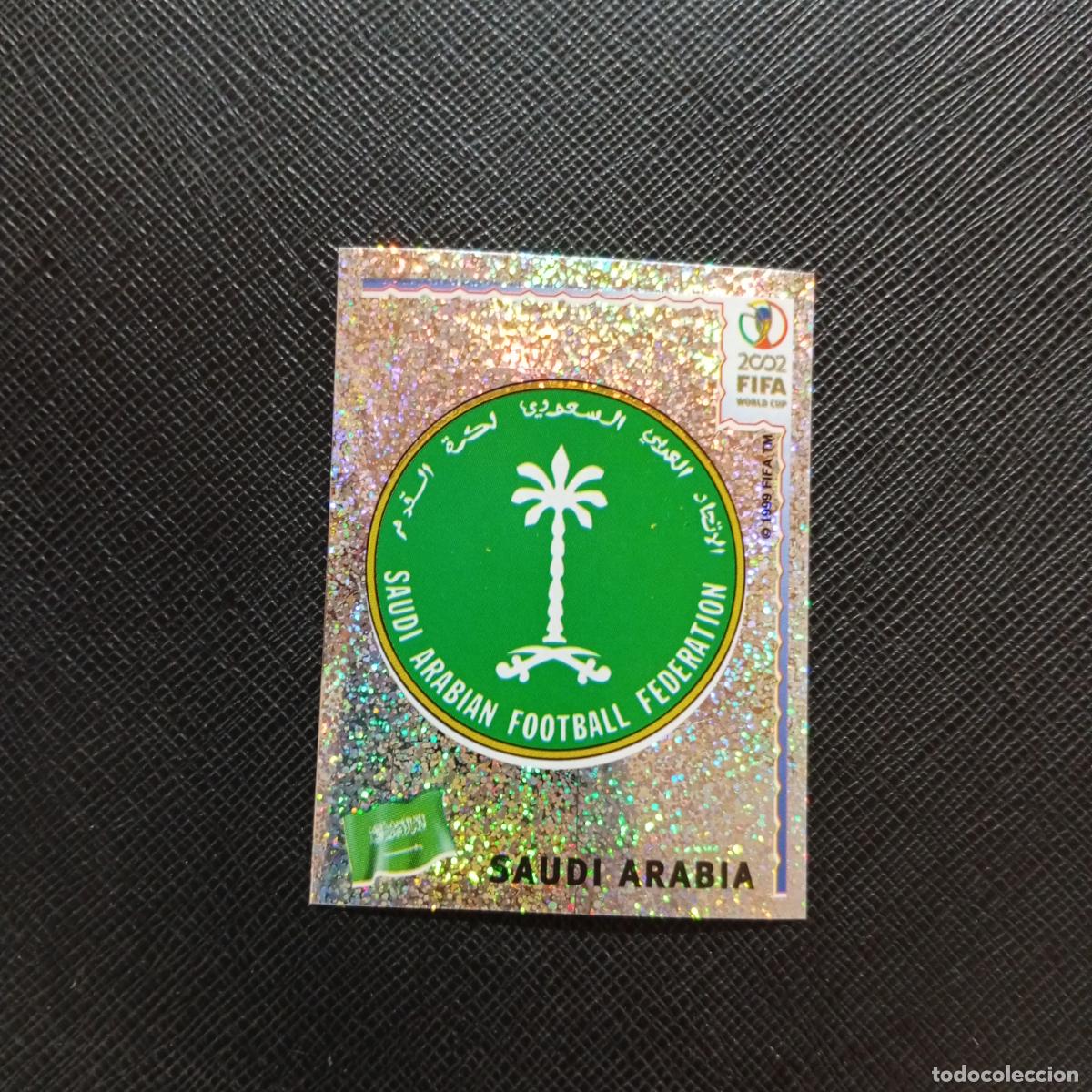 Cromos de f&uacute;tbol: 332 ESCUDO ARABIA SAUDI PANINI 2002 MUNDIAL KOREA FUTBOL 02 CROMO - SIN PEGAR - A59 PG136