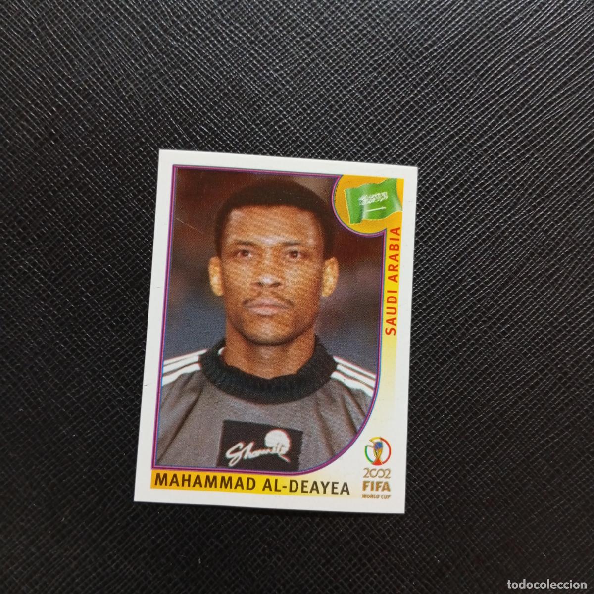 Cromos de f&uacute;tbol: 333 AL DEAYEA ARABIA SAUDI PANINI 2002 MUNDIAL KOREA FUTBOL 02 CROMO - SIN PEGAR - A59 PG136