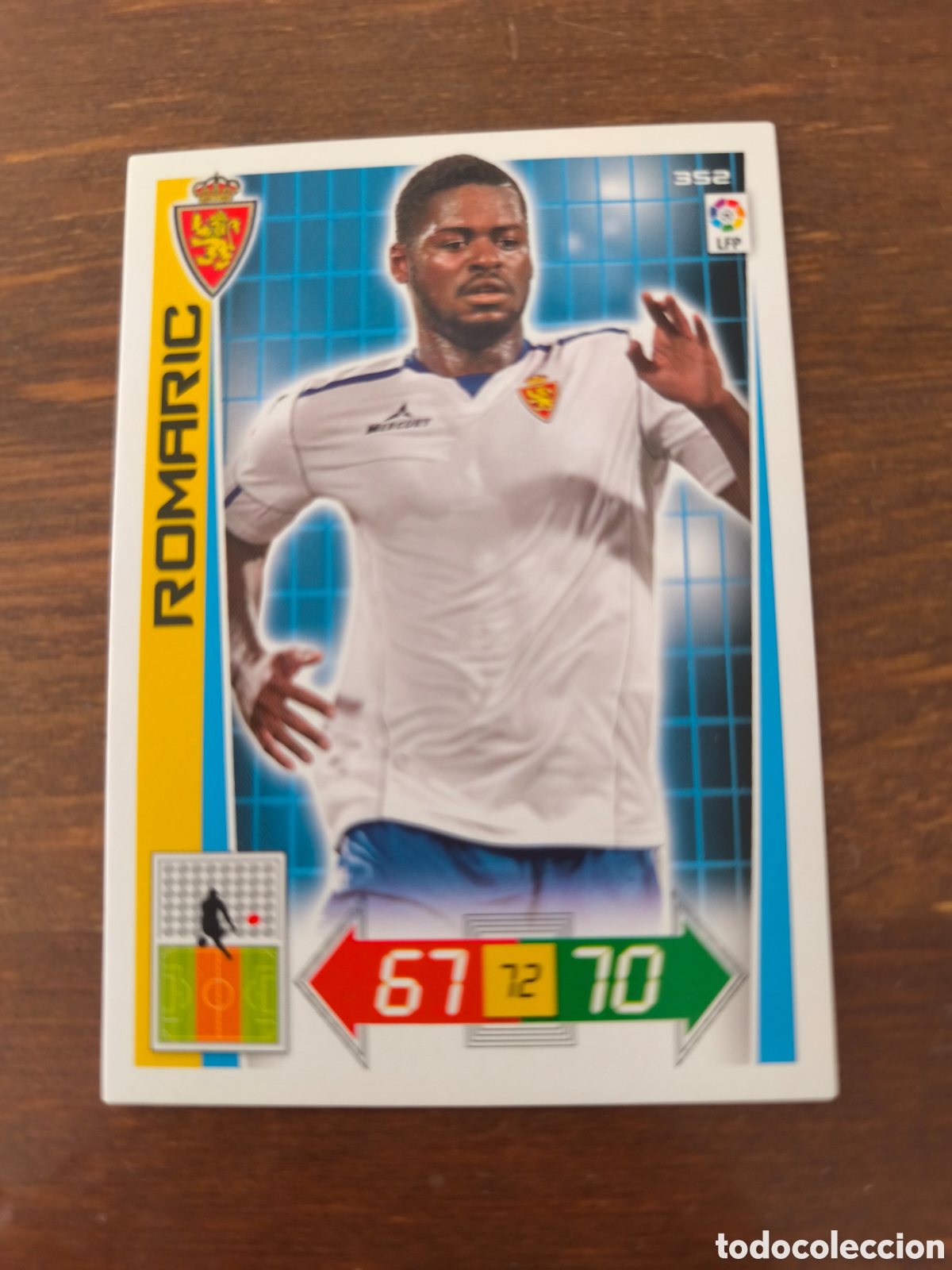 Cromos de f&uacute;tbol: Romaric Zaragoza adrenalyn 12/13