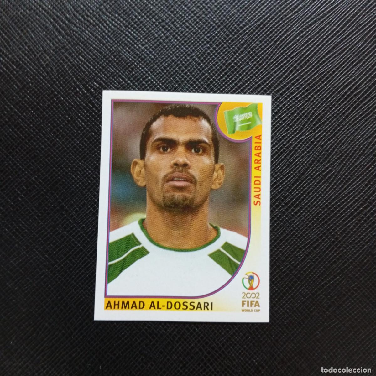 Cromos de f&uacute;tbol: 334 AL DOSSARI ARABIA SAUDI PANINI 2002 MUNDIAL KOREA FUTBOL 02 CROMO - SIN PEGAR - A59 PG145