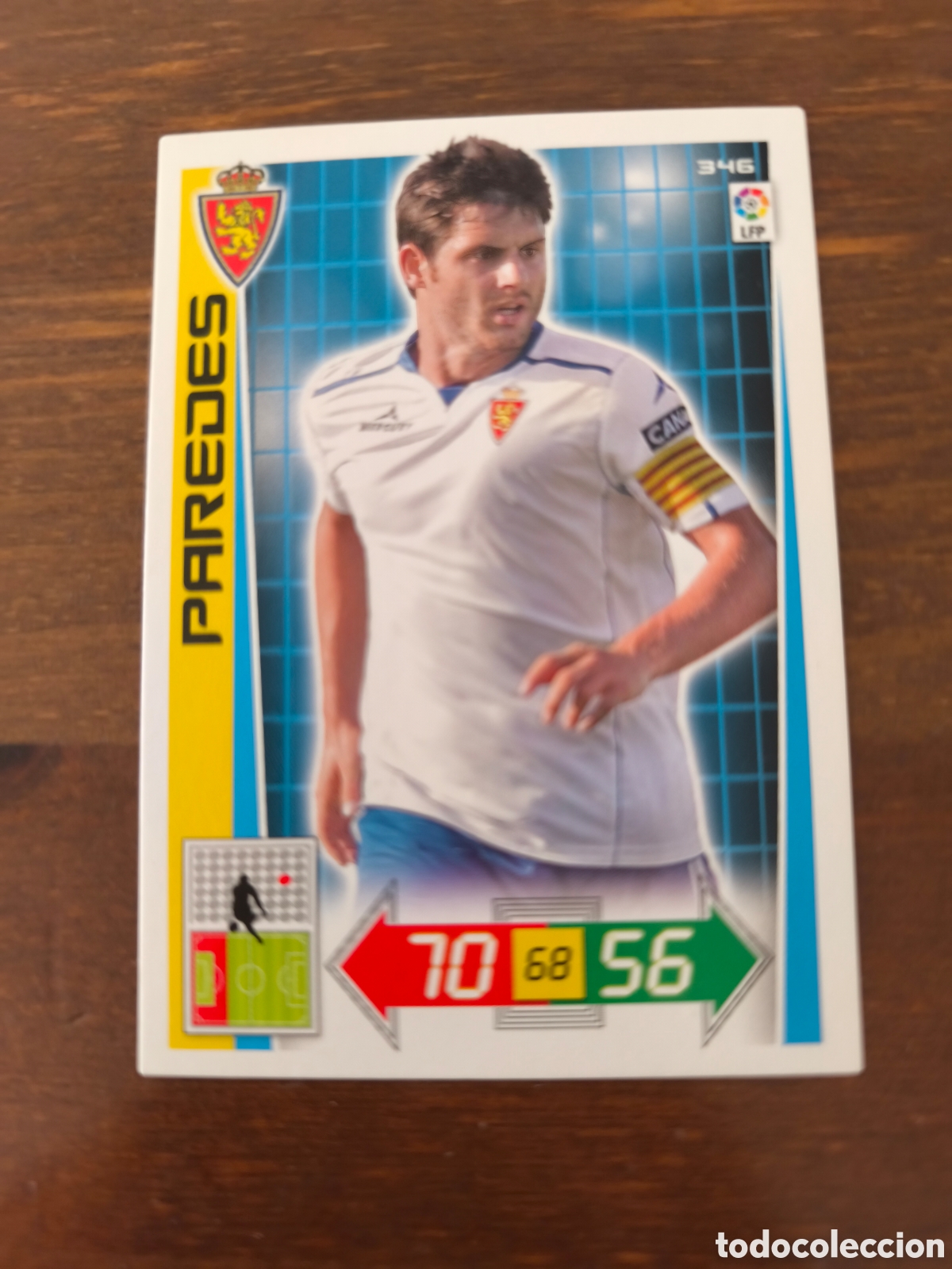 Cromos de f&uacute;tbol: Paredes Zaragoza adrenalyn 12/13