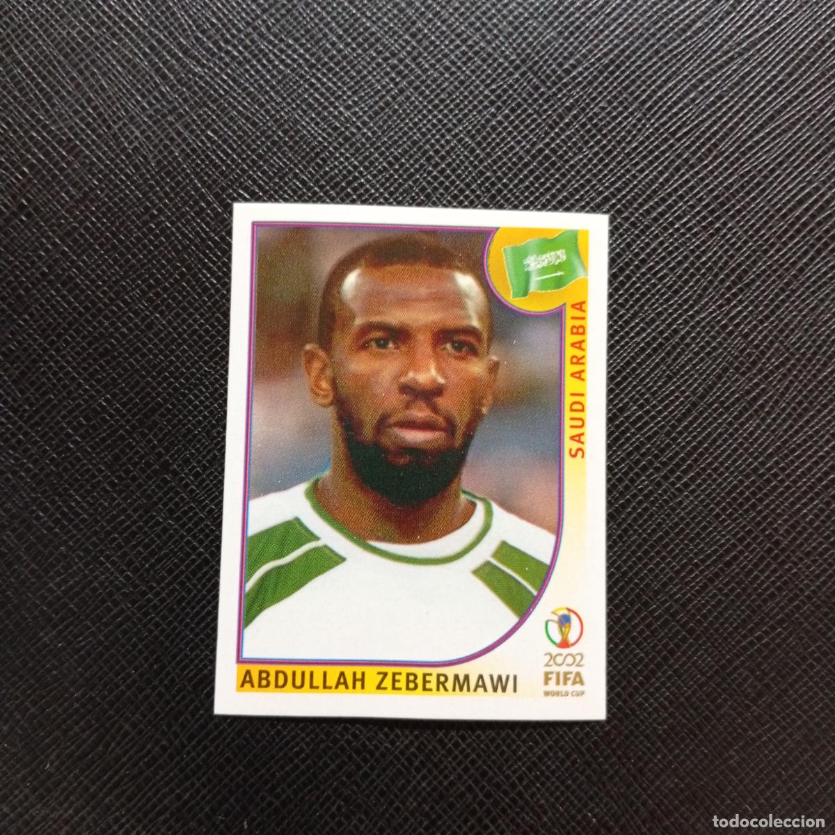 Cromos de f&uacute;tbol: 335 ZEBERMAWI ARABIA SAUDI PANINI 2002 MUNDIAL KOREA FUTBOL 02 CROMO - SIN PEGAR - A59 PG145