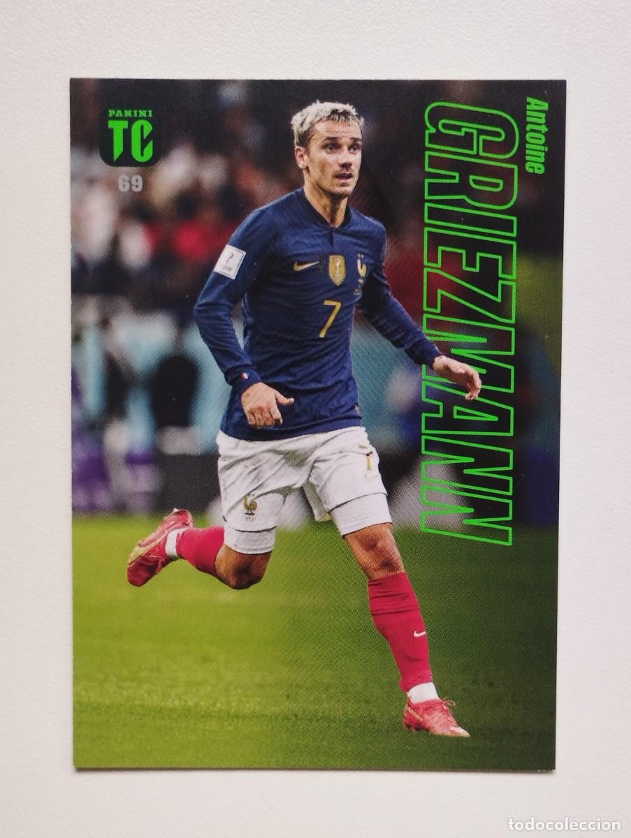 Cromos de f&uacute;tbol: CROMO CARD PANINI TOP CLASS 2023 23 ANTOINE GRIEZMANN 69 - FRANCIA