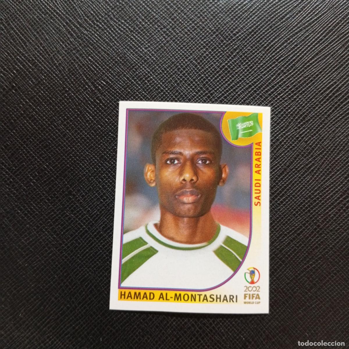 Cromos de f&uacute;tbol: 336 AL MONTASHARI ARABIA SAUDI PANINI 2002 MUNDIAL KOREA FUTBOL 02 CROMO - SIN PEGAR - A59 PG145