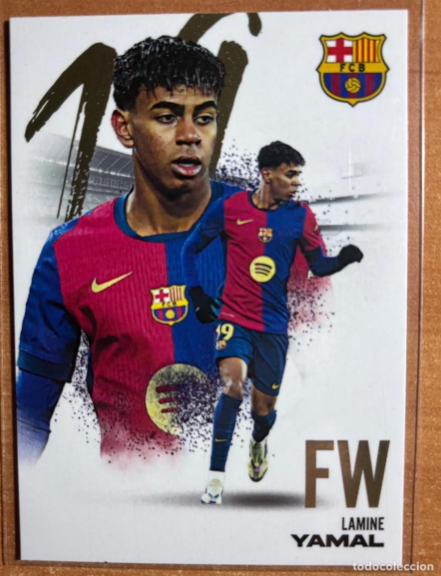 Cromos de f&uacute;tbol: FUTERA 2024 LAMINE YAMAL (FC BARCELONA) FW
