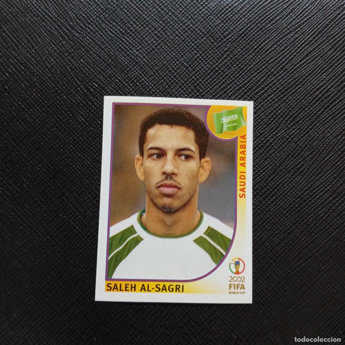 Cromos de f&uacute;tbol: 337 SALEH AL SAGRI ARABIA SAUDI PANINI 2002 MUNDIAL KOREA FUTBOL 02 CROMO - SIN PEGAR - A59 PG145
