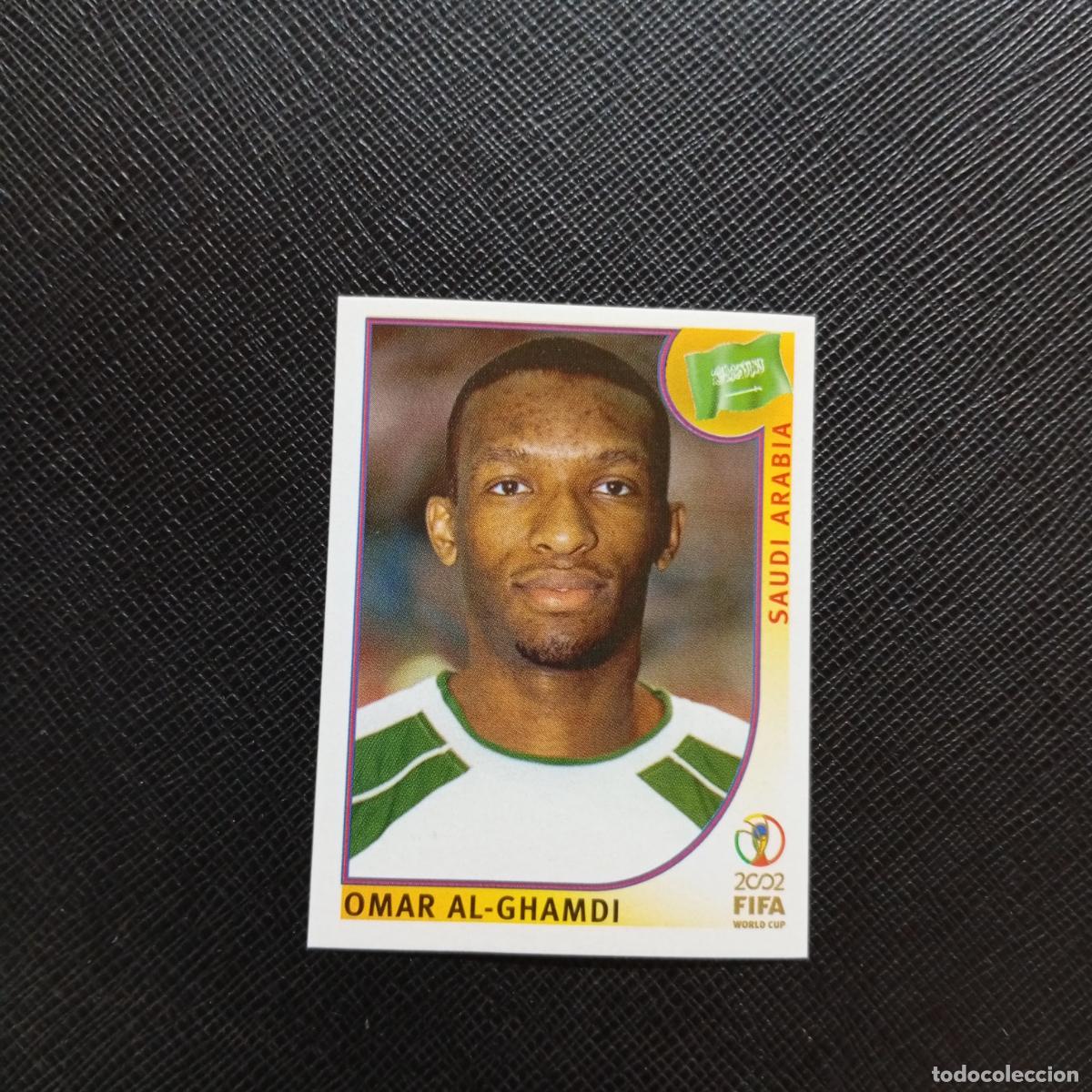 Cromos de f&uacute;tbol: 342 OMAR AL GHAMDI ARABIA SAUDI PANINI 2002 MUNDIAL KOREA FUTBOL 02 CROMO - SIN PEGAR - A59 PG154