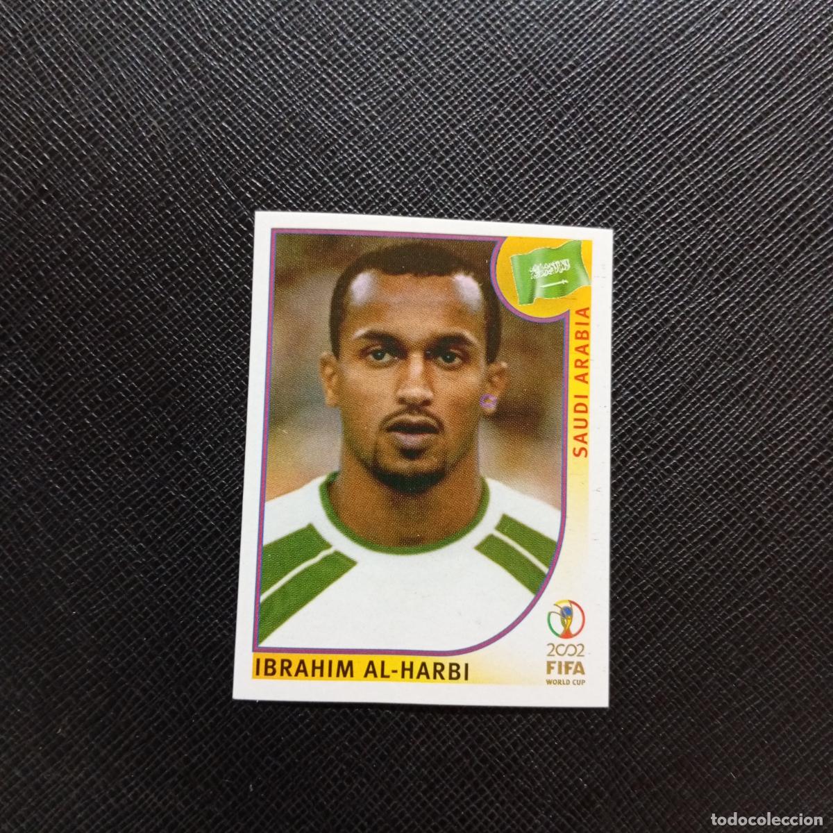 Cromos de f&uacute;tbol: 343 AL HARBI ARABIA SAUDI PANINI 2002 MUNDIAL KOREA FUTBOL 02 CROMO - SIN PEGAR - A59 PG154