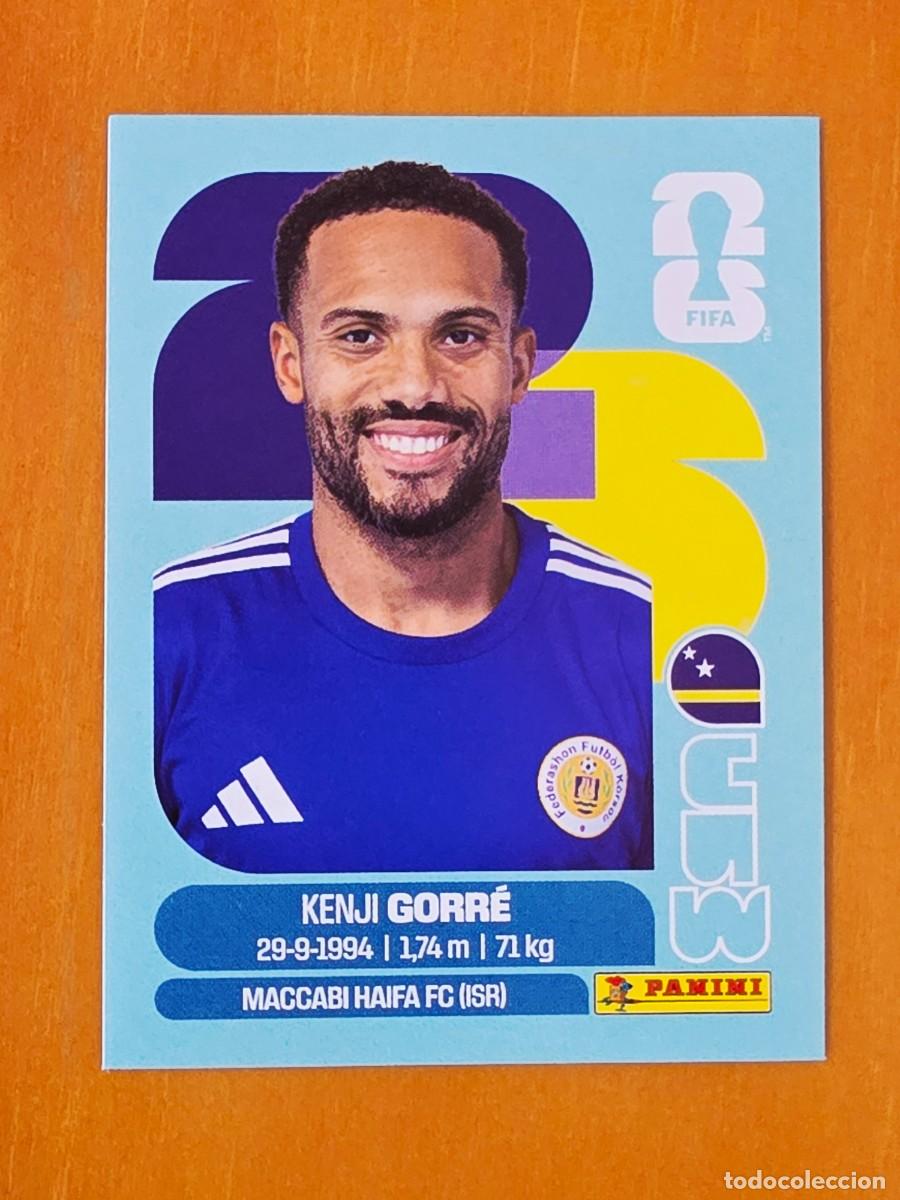Cromos de f&uacute;tbol: CUW 15 Kenji Gorr&eacute;, Curazao, Panini FIFA World Cup Mundial 2026 Sticker