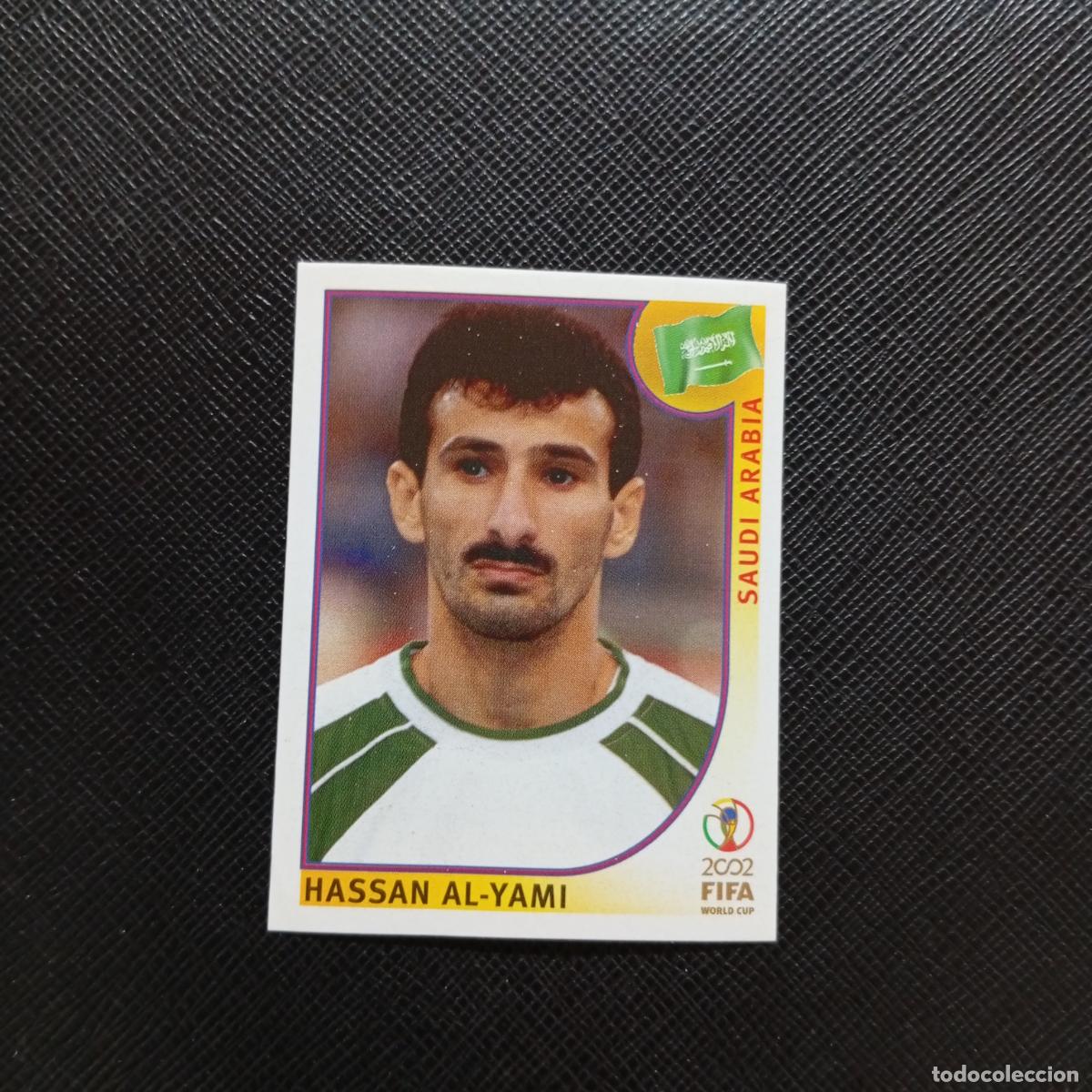 Cromos de f&uacute;tbol: 346 HASSAN AL YAMI ARABIA SAUDI PANINI 2002 MUNDIAL KOREA FUTBOL 02 CROMO - SIN PEGAR - A59 PG154