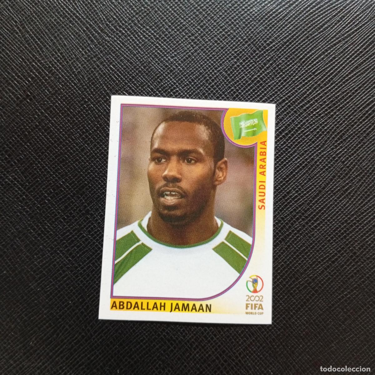 Cromos de f&uacute;tbol: 347 ABDALLAH JAMAAN ARABIA SAUDI PANINI 2002 MUNDIAL KOREA FUTBOL 02 CROMO - SIN PEGAR - A59 PG154