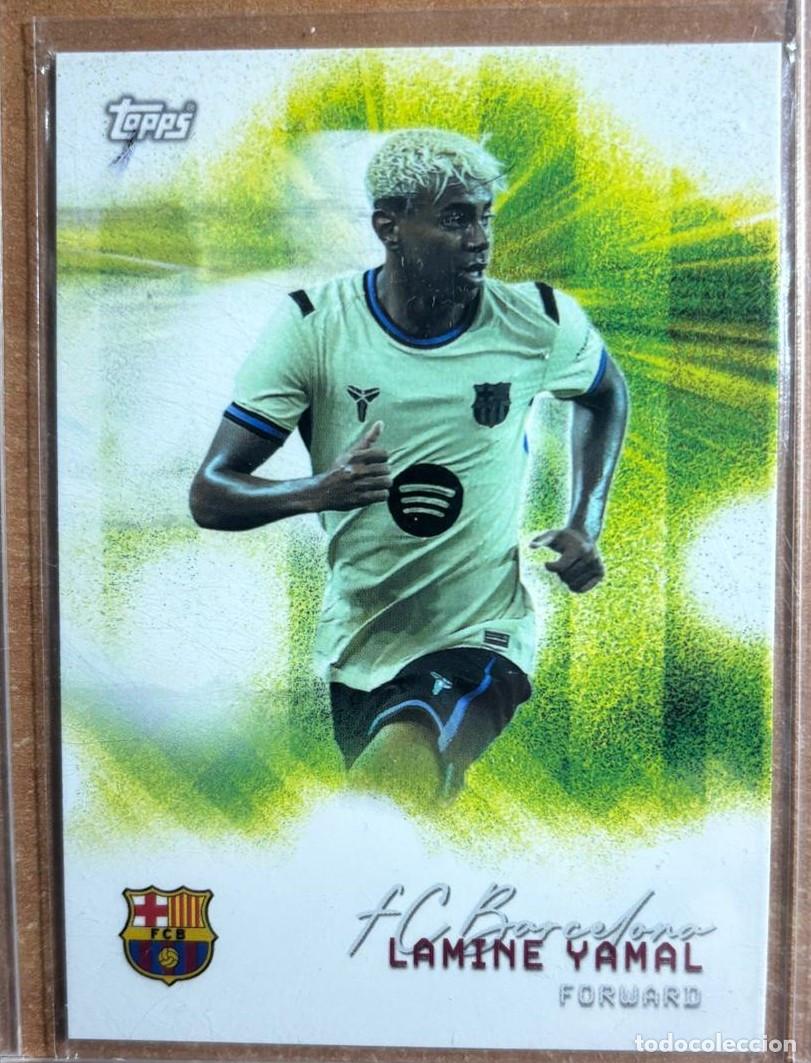 Figurine di Calcio: TOPPS 2025 LAMINE YAMAL (FC BARCELONA) 10 FORWARD OFFICAL CLUB PRODUCTE