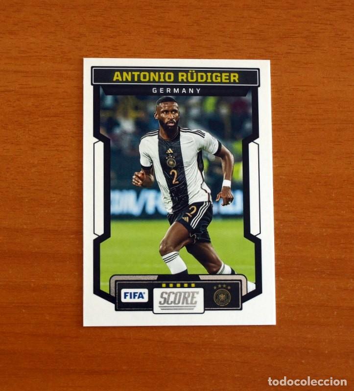Figurine di Calcio: Alemania-Germany - N&ordm; 85 Antonio R&uuml;diger - Panini 2023-2024-23-24 Score FIFA Soccer