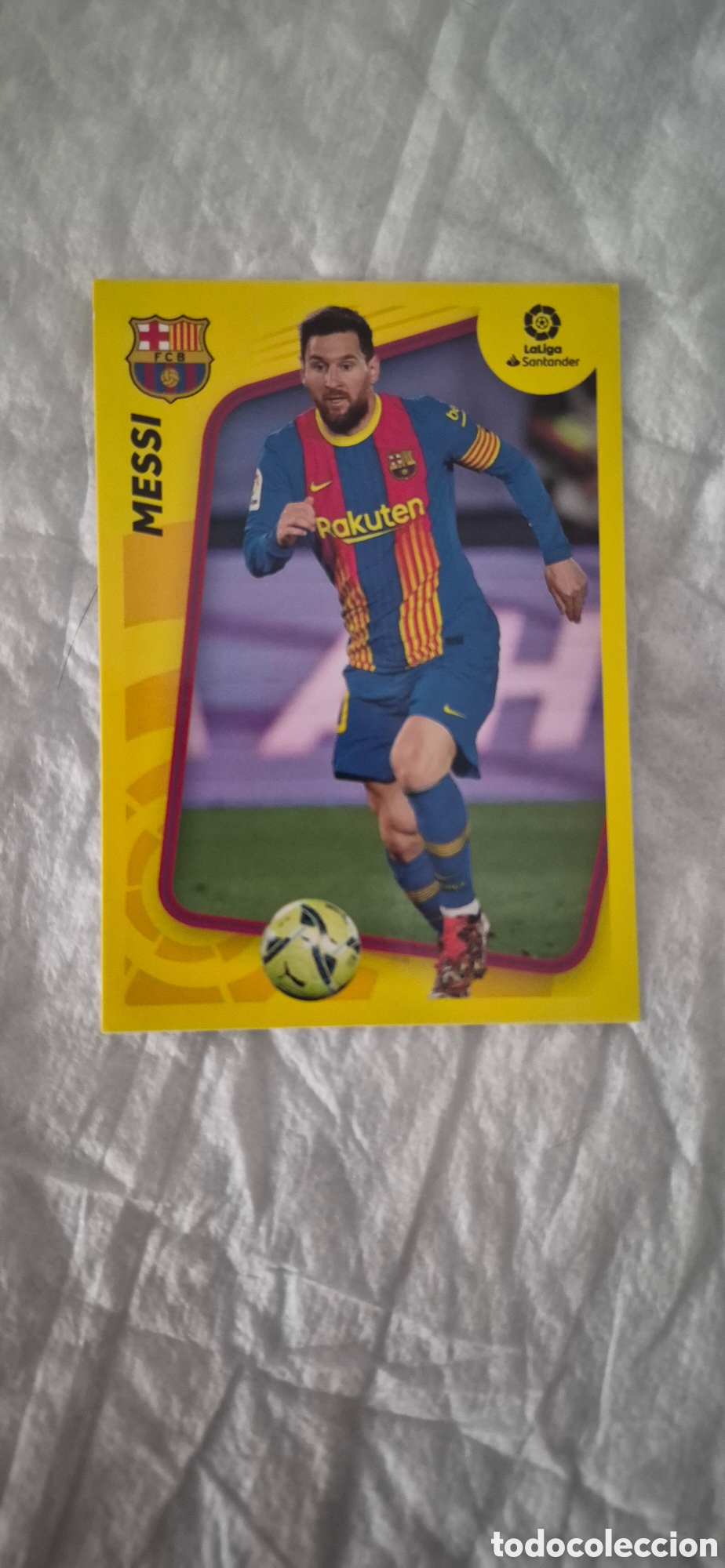 Football Stickers: CROMO MESSI BARCELONA T.21 22