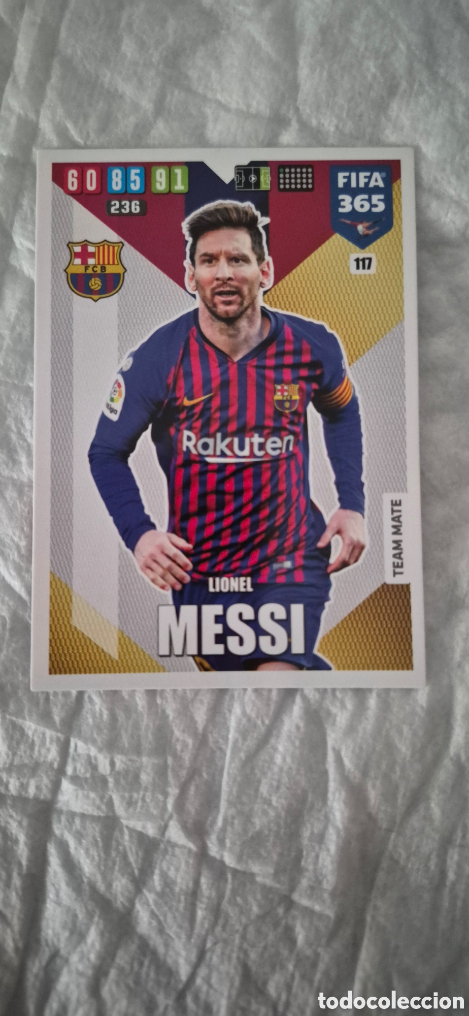 Football Stickers: CROMO MESSI BARCELONA