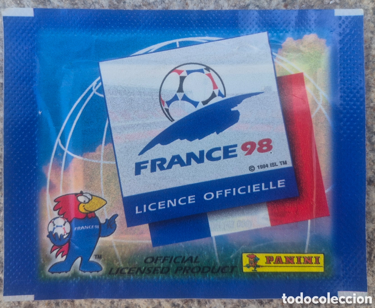 Figurine di Calcio: Lote sobres Panini cerrados Francia 98 &middot; Euro 2000 &middot; Mundial 2002 &middot; Euro 2004
