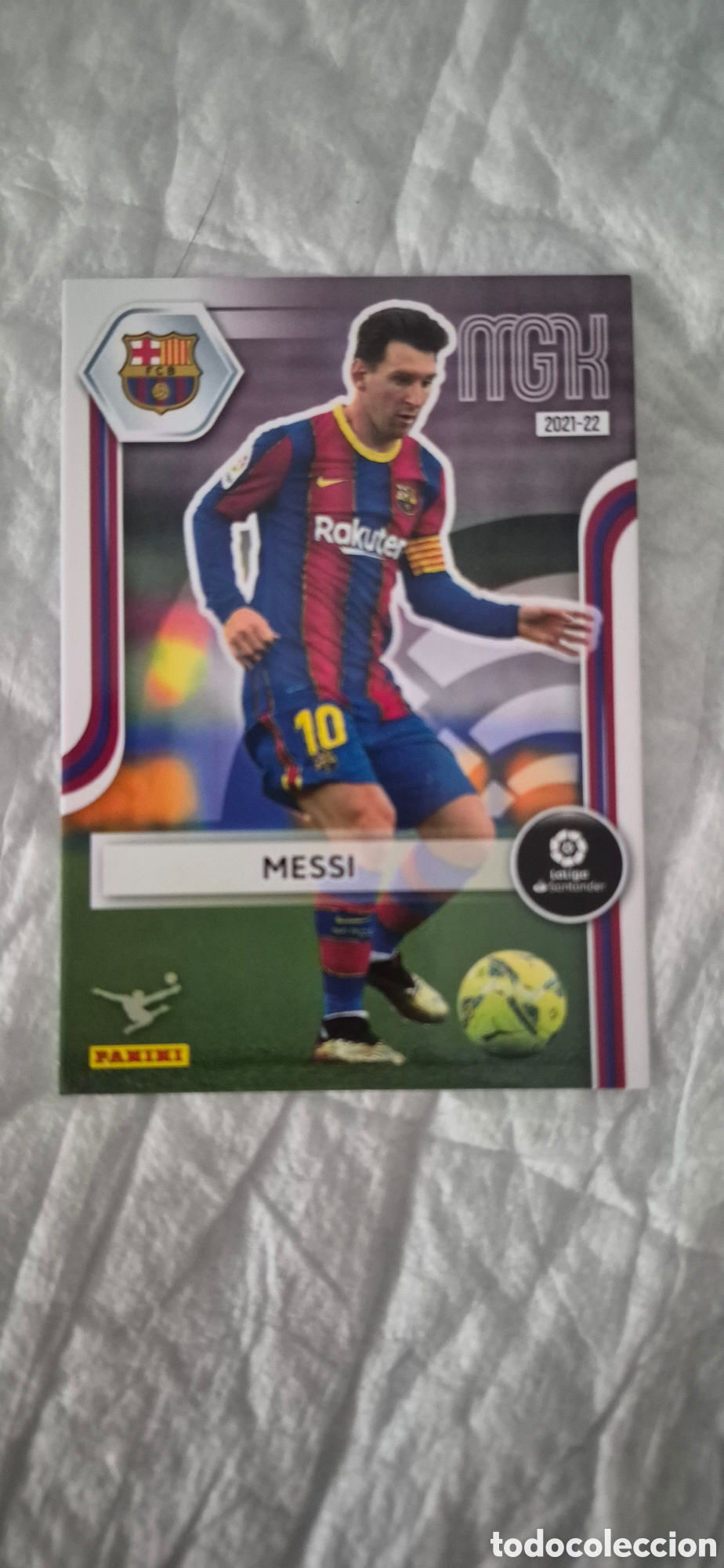 Cromos de f&uacute;tbol: CROMO MESSI BARCELONA