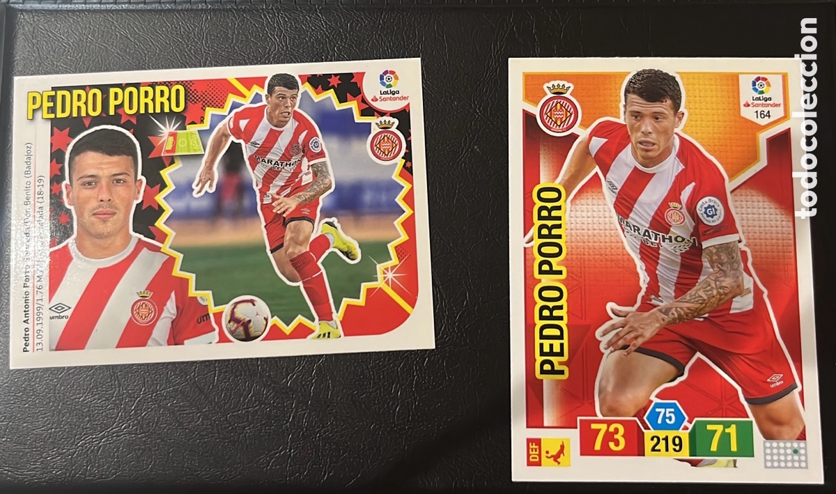 Cromos de f&uacute;tbol: PEDRO PORRO ROOKIE 3 BIS COLOCA LIGA ESTE 2018 2019 18 19 ADRENALYN 164 18 19 2018 2019