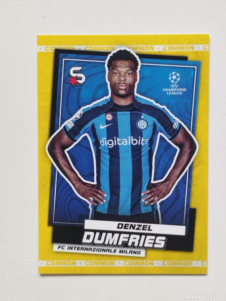 Cromos de f&uacute;tbol: CROMO CARD TOPPS SUPER STARS 22 23 SUPERSTARS 2022 2023 DENZEL DUMFRIES INTER COMMON