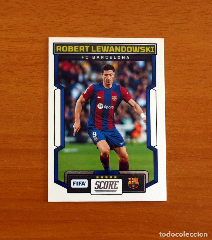 Cromos de f&uacute;tbol: FC Barcelona - N&ordm; 88 Robert Lewandowski - Panini 2023-2024-23-24 Score FIFA Soccer