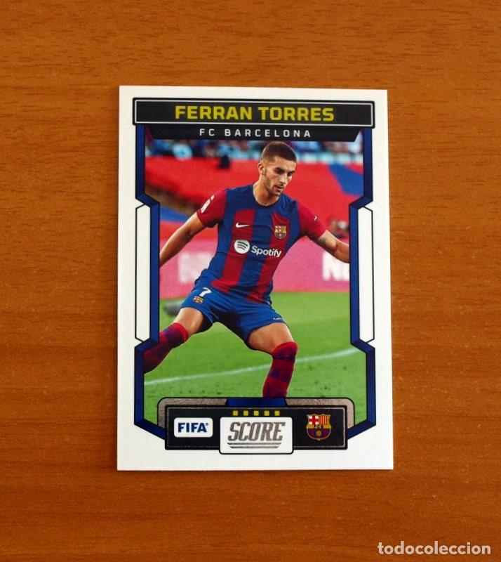 Cromos de f&uacute;tbol: FC Barcelona - N&ordm; 89 Ferran Torres - Panini 2023-2024-23-24 Score FIFA Soccer