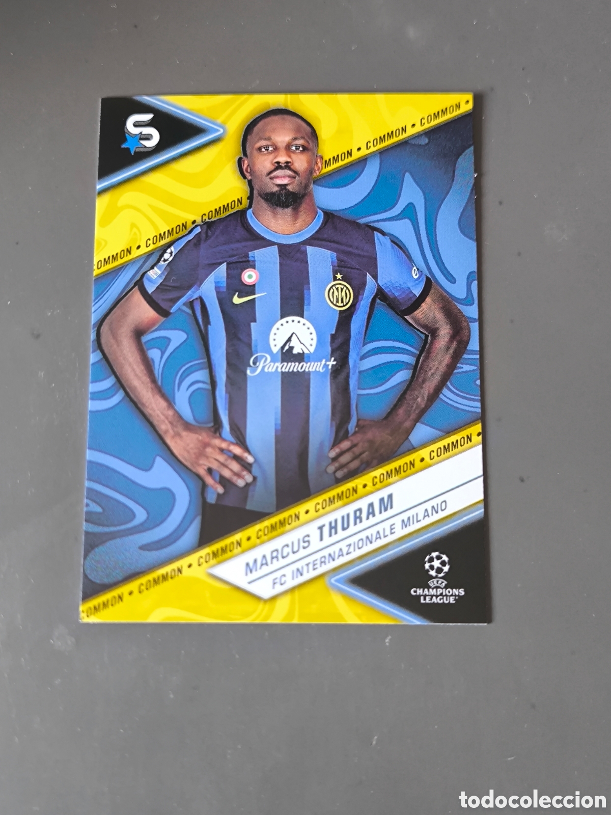 Cromos de f&uacute;tbol: THURAM 63 Common Inter de Milan Superstars 2024 Topps