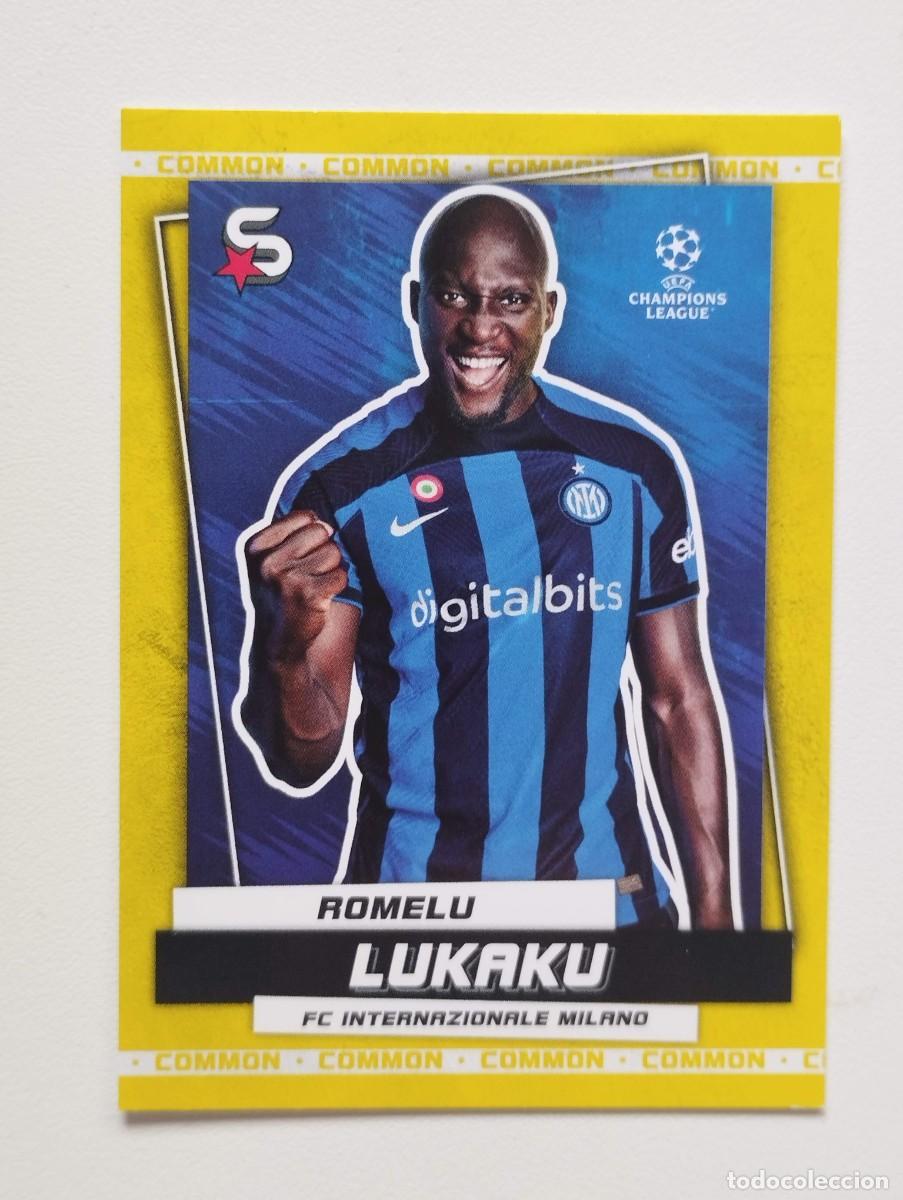 Cromos de f&uacute;tbol: CROMO CARD TOPPS SUPER STARS 22 23 SUPERSTARS 2022 2023 ROMELU LUKAKU 83 INTER COMMON