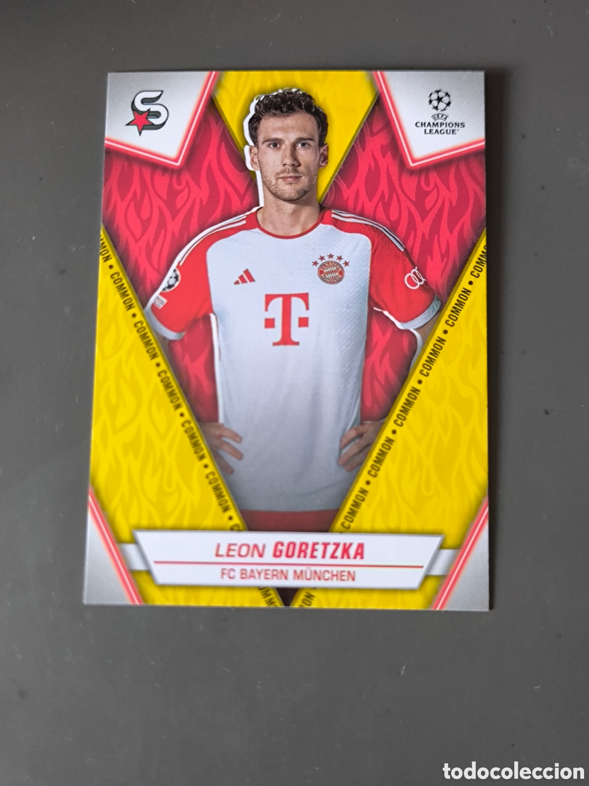 Cromos de f&uacute;tbol: LEON GORETZKA 57 Common Bayern Superstars 2024 Topps