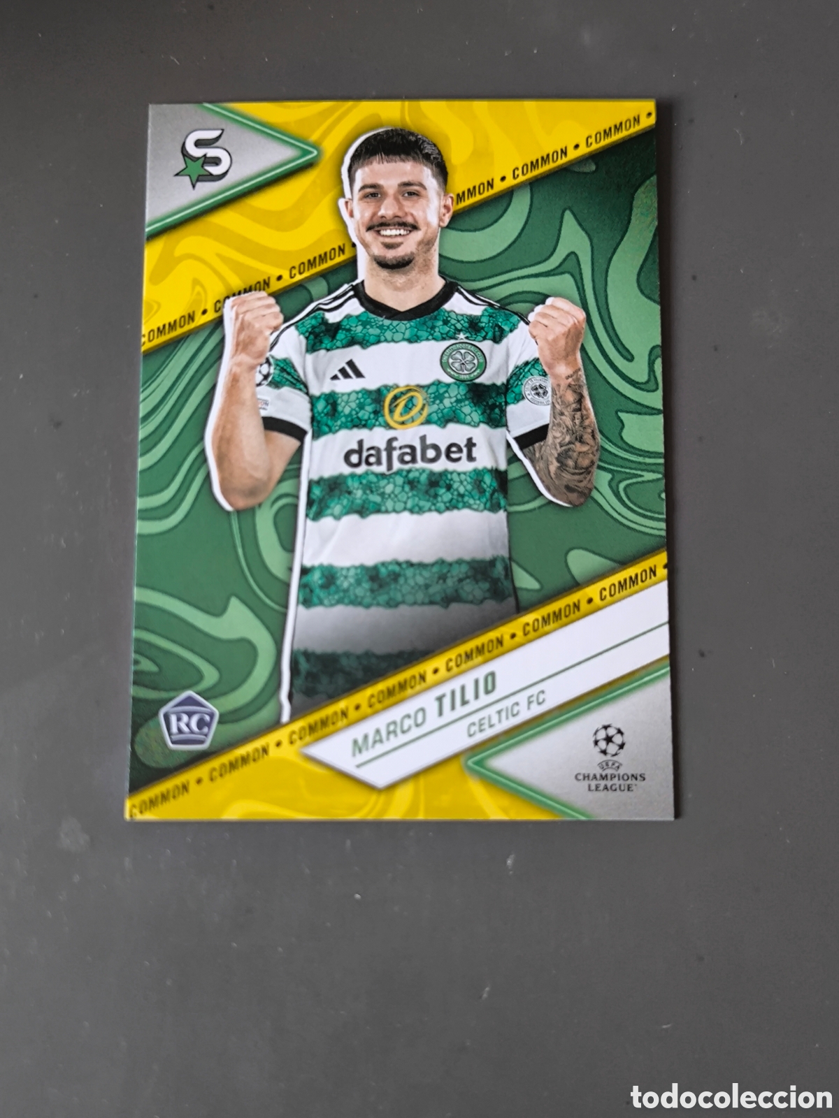 Cromos de Futebol: MARCO TILIO 42 Rookie Common Celtic Superstars 2024 Topps