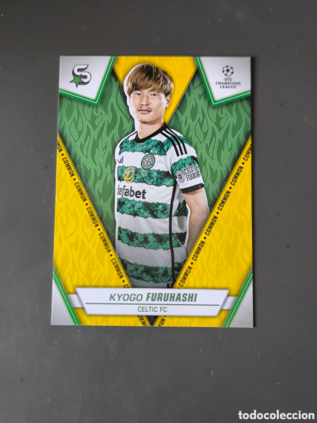 Cromos de f&uacute;tbol: FURUHASHI 39 Common Celtic Superstars 2024 Topps