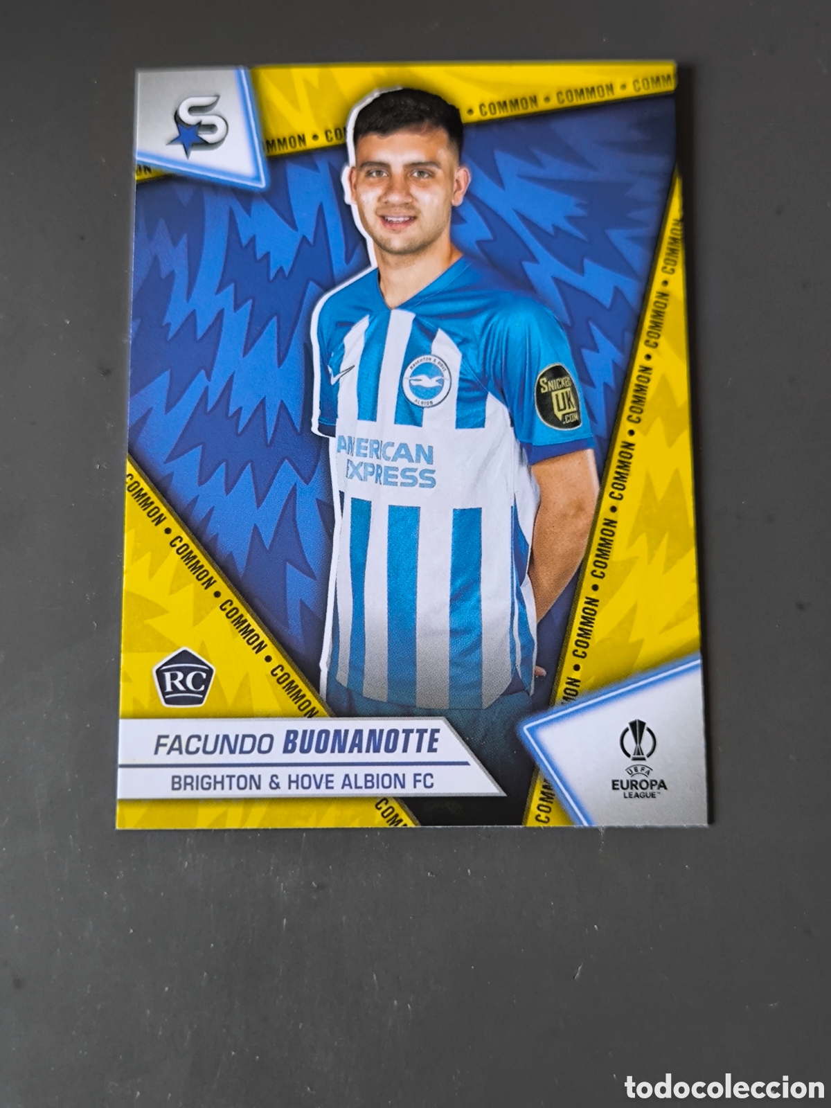 Cromos de f&uacute;tbol: BUONANOTTE 34 Rookie Common Brighton Superstars 2024 Topps