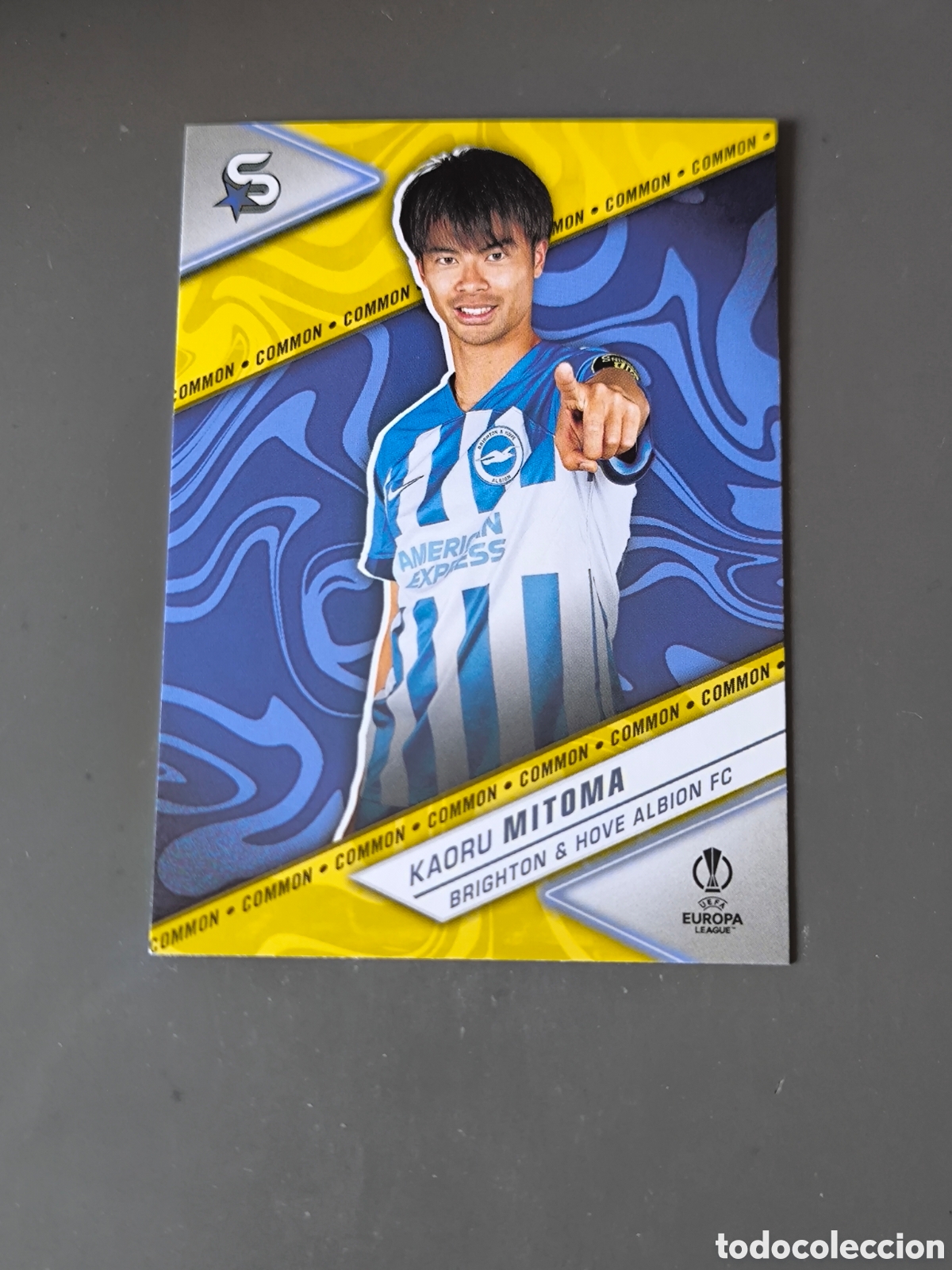 Cromos de f&uacute;tbol: KAORU MITOMA 33 Common Brighton Superstars 2024 Topps