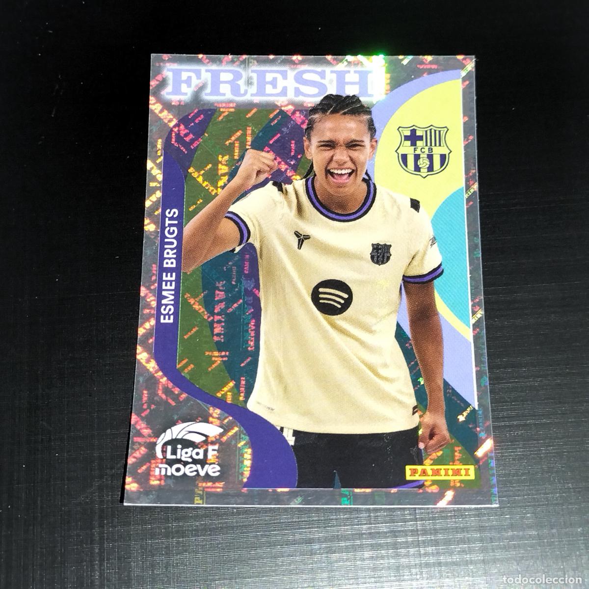 Cromos de f&uacute;tbol: 375 ESMEE BRUGTS FRESH FC BARCELONA CROMOS LIGA F MOEVE FEMENINA PANINI 2025 2026 25 26