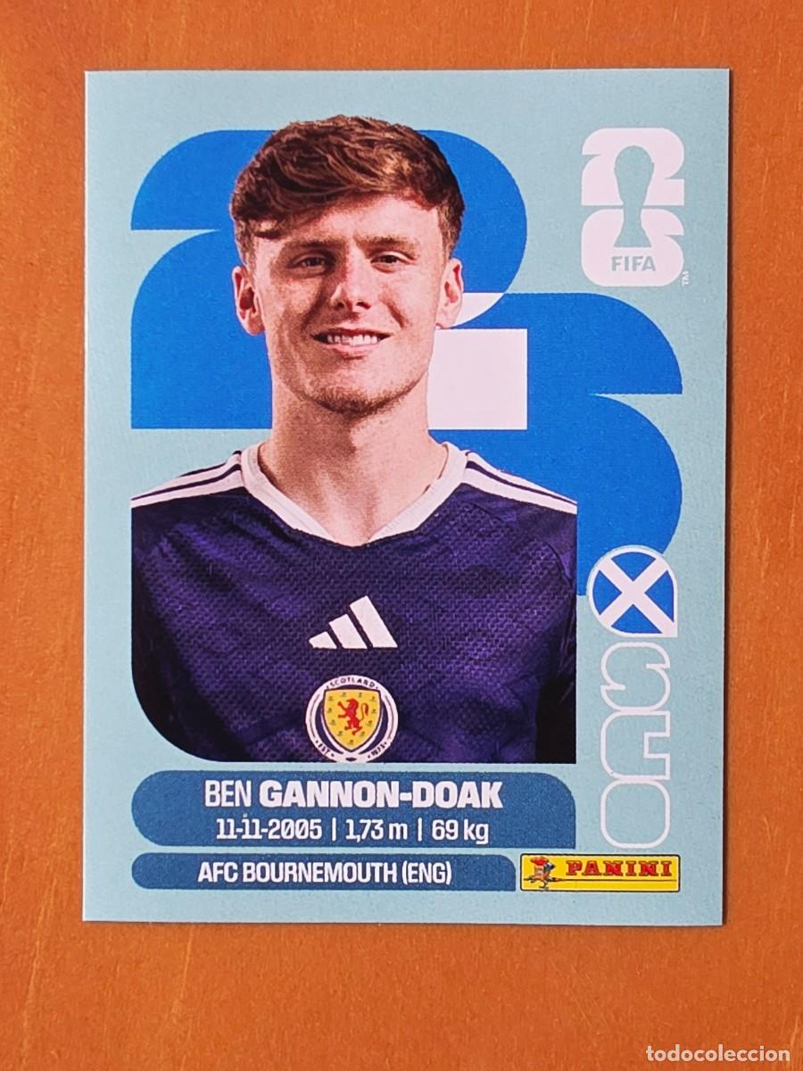 Figurine di Calcio: SCO 20 Ben Gannon-Doak, Escocia, Panini FIFA World Cup Mundial 2026 Sticker