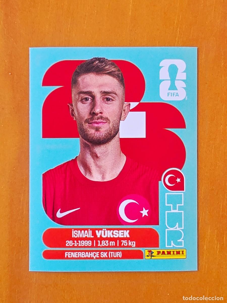 Cromos de f&uacute;tbol: TUR 10 Ismail Y&uuml;sek, Turqu&iacute;a, Panini FIFA World Cup Mundial 2026 Sticker