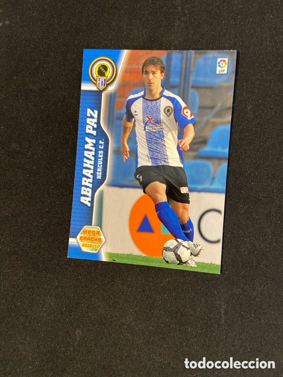 Cromos de f&uacute;tbol: ABRAHAM PAZ 132 (HERCULES)