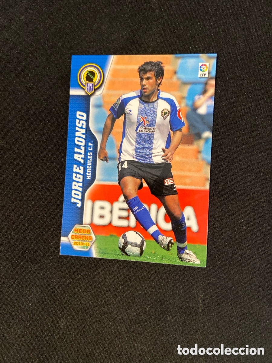 Cromos de f&uacute;tbol: JORGE ALONSO 135 (HERCULES)