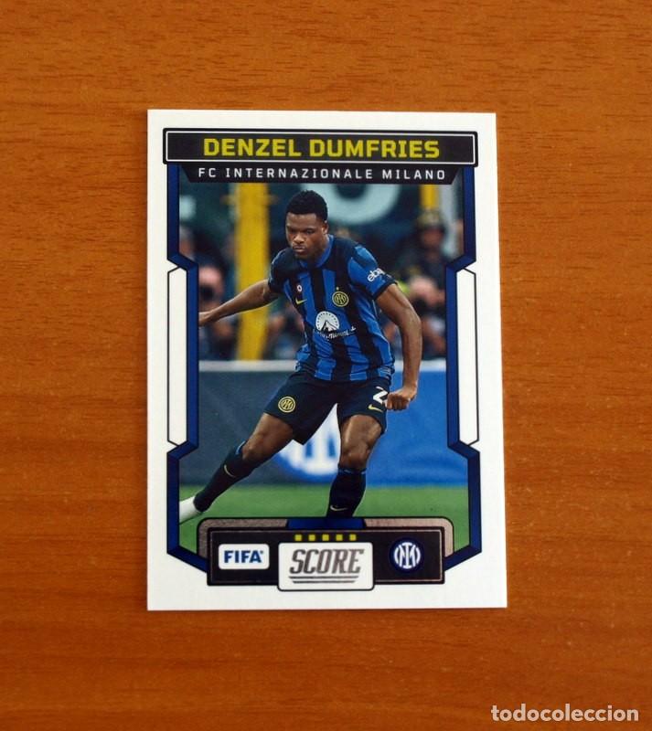 Cromos de f&uacute;tbol: Inter de Mil&aacute;n - N&ordm; 97 Denzel Dumfries - Panini 2023-2024-23-24 Score FIFA Soccer