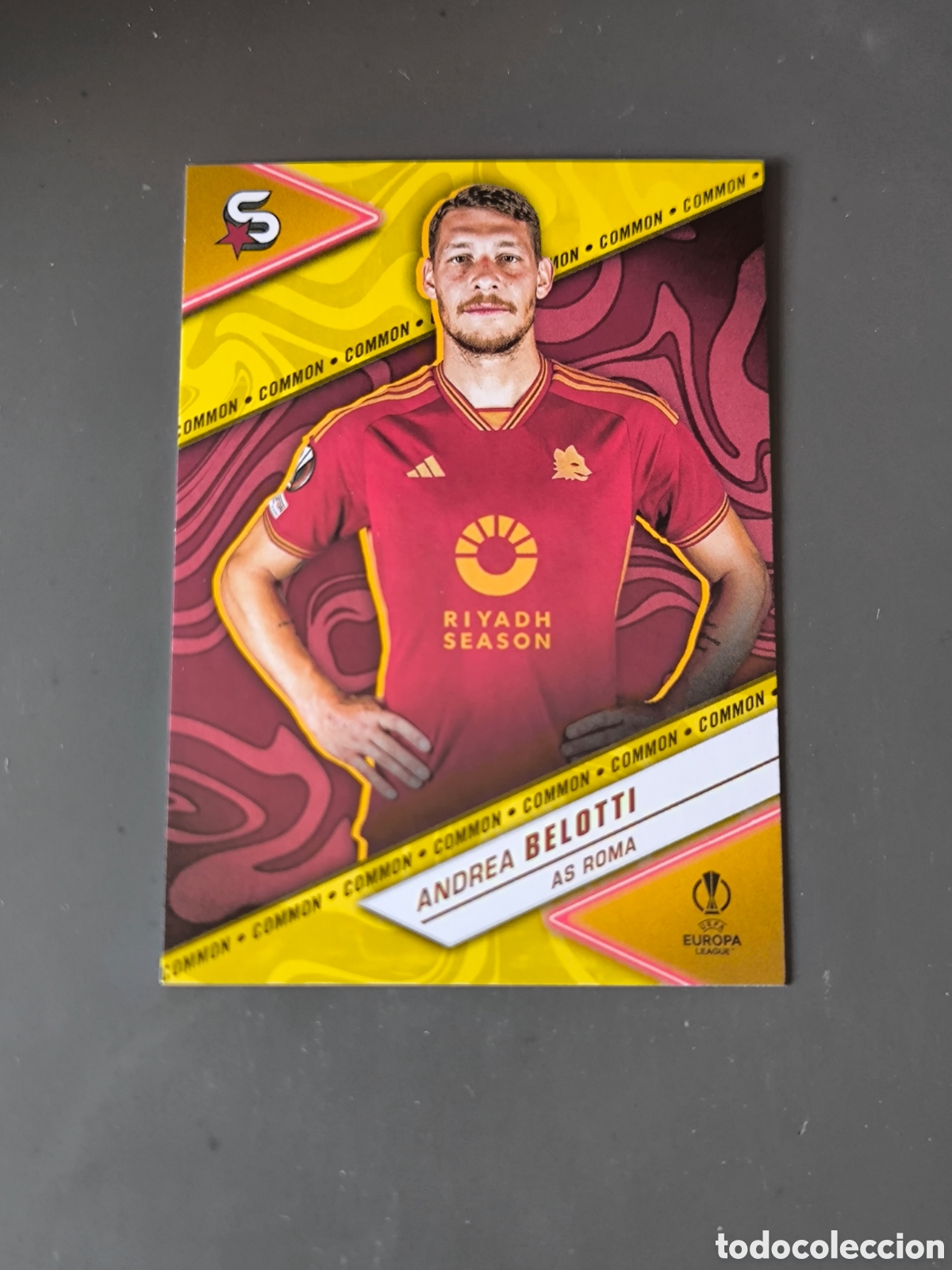 Cromos de f&uacute;tbol: BELOTTI 18 Common As Roma Superstars 2024 Topps