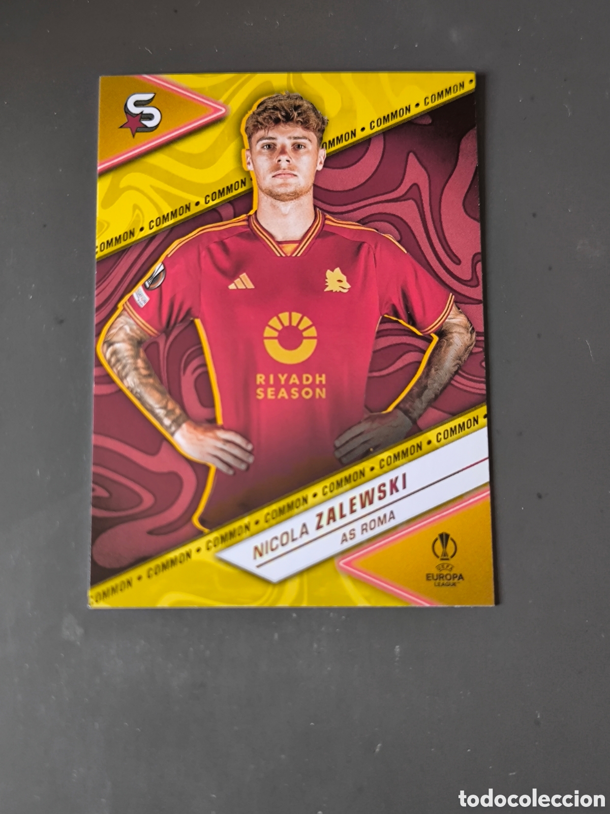 Cromos de f&uacute;tbol: ZALEWSKI 15 Common As Roma Superstars 2024 Topps