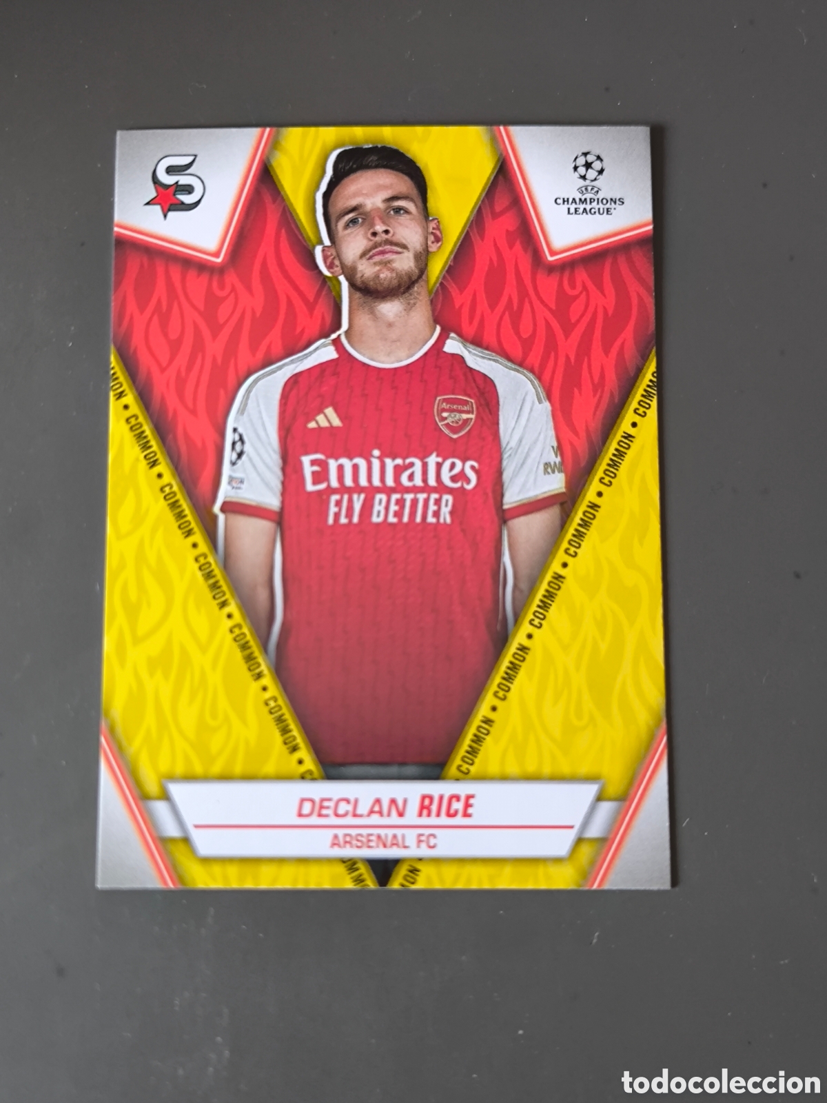Cromos de f&uacute;tbol: DECLAN RICE 13 Common Arsenal Superstars 2024 Topps