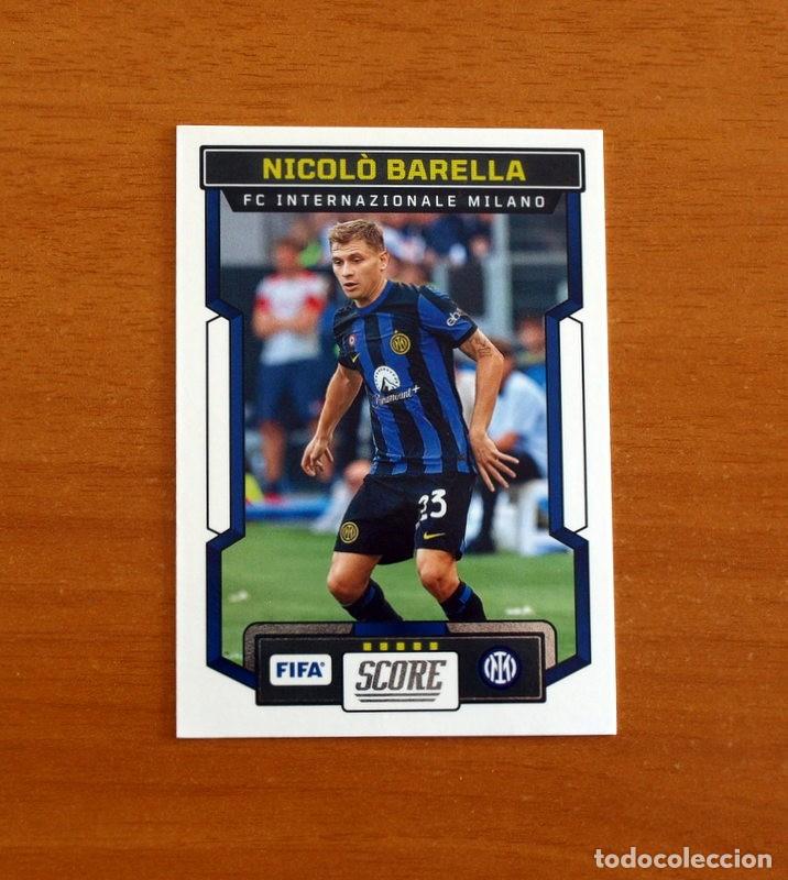 Cromos de f&uacute;tbol: Inter de Mil&aacute;n - N&ordm; 99 Nicol&ograve; Barella - Panini 2023-2024-23-24 Score FIFA Soccer