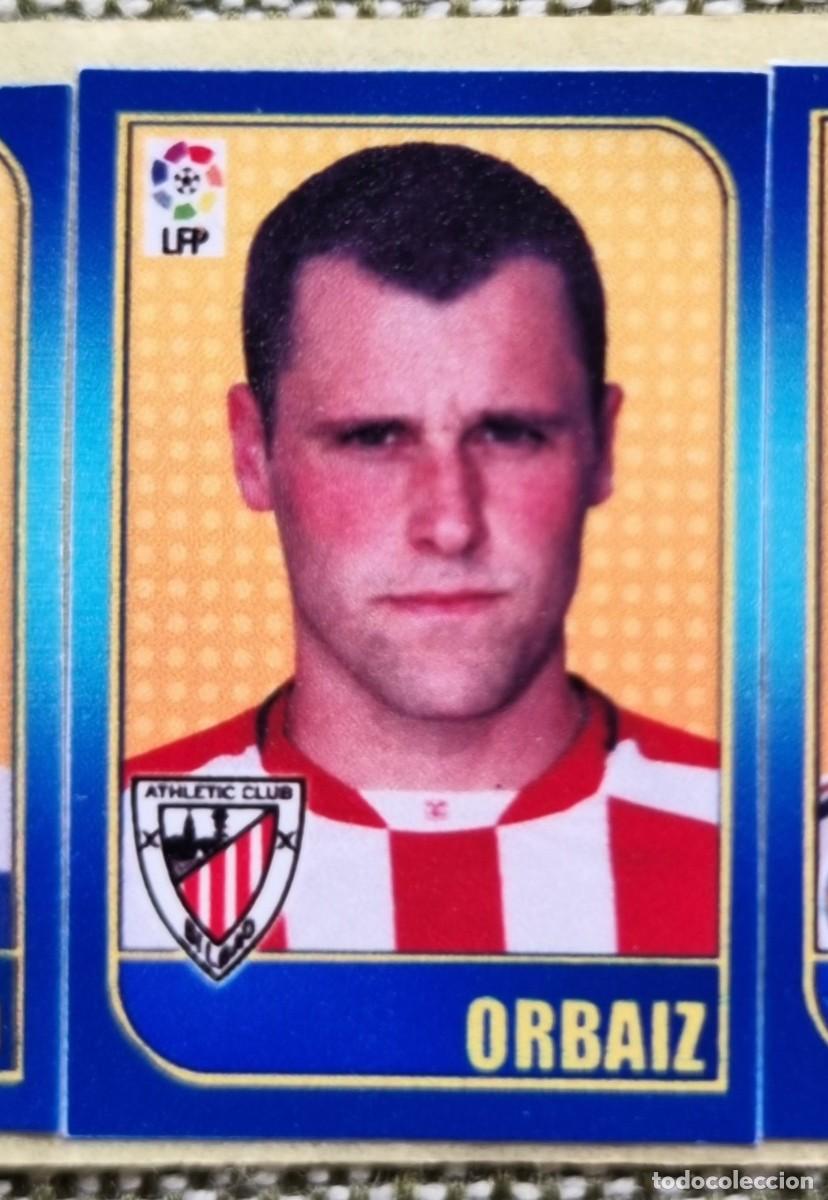 Cromos de f&uacute;tbol: ORBAIZ (Athletic Club). Liga de las Estrellas 04-05 Chicles Liga 2004 2005 (Panini) SIN PEGAR