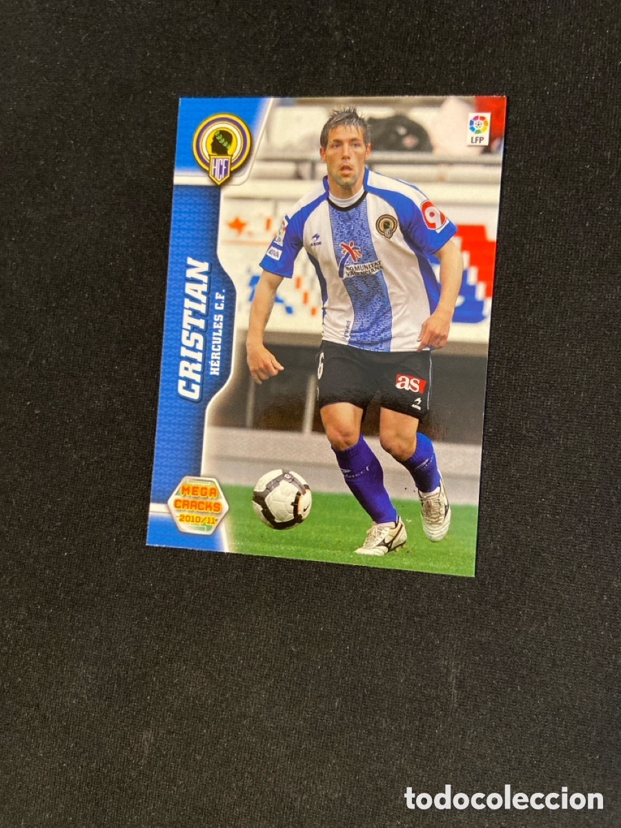 Cromos de f&uacute;tbol: CRISTIAN 139 (H&Eacute;RCULES) PANINI