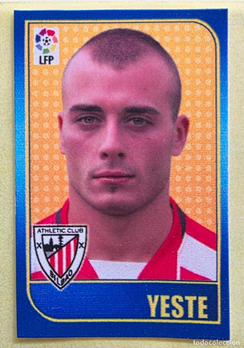 Cromos de f&uacute;tbol: YESTE (Athletic Club). Liga de las Estrellas 04-05 Chicles Liga 2004 2005 (Panini) SIN PEGAR