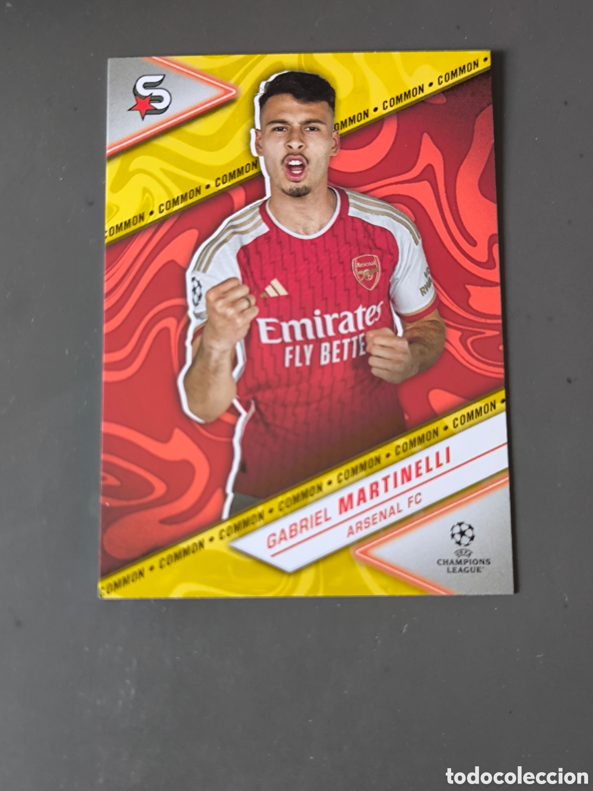 Cromos de f&uacute;tbol: MARTINELLI 9 Common Arsenal Superstars 2024 Topps