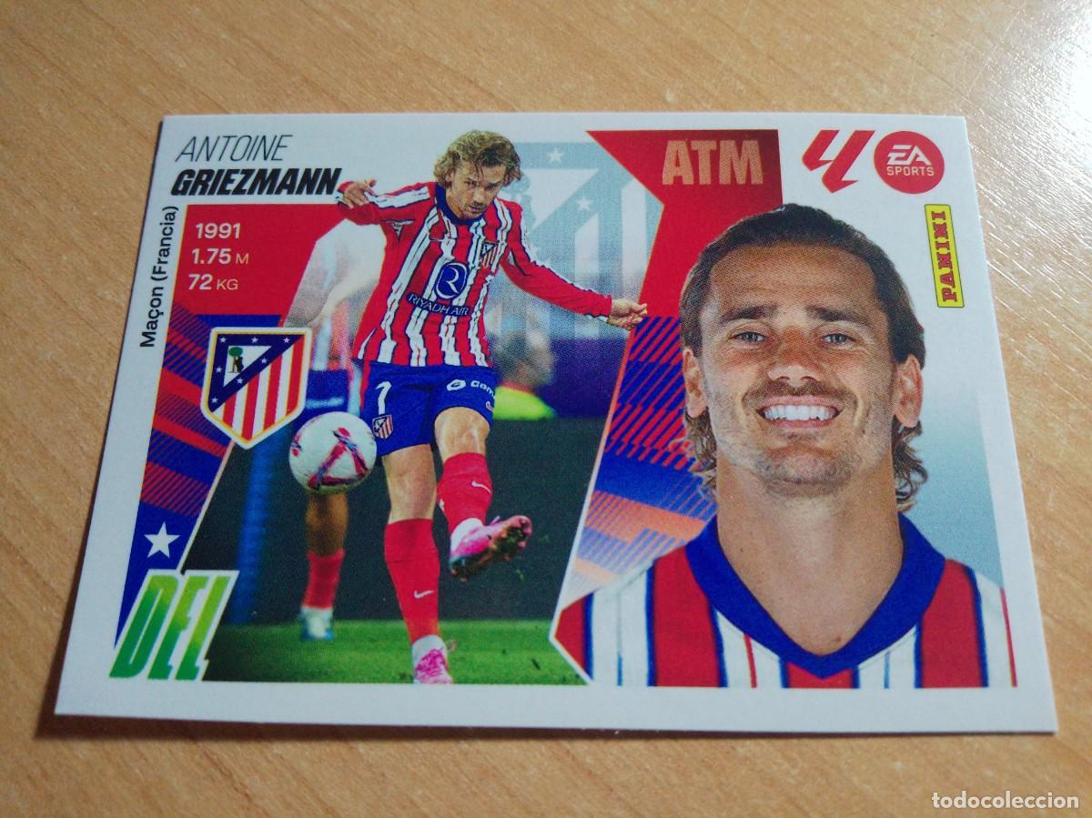 Cromos de f&uacute;tbol: 18 GRIEZZMAN DEL ATL&Eacute;TICO DE MADRID 25 26 LIGA ESTE 2025 2026 SIN PEGAR