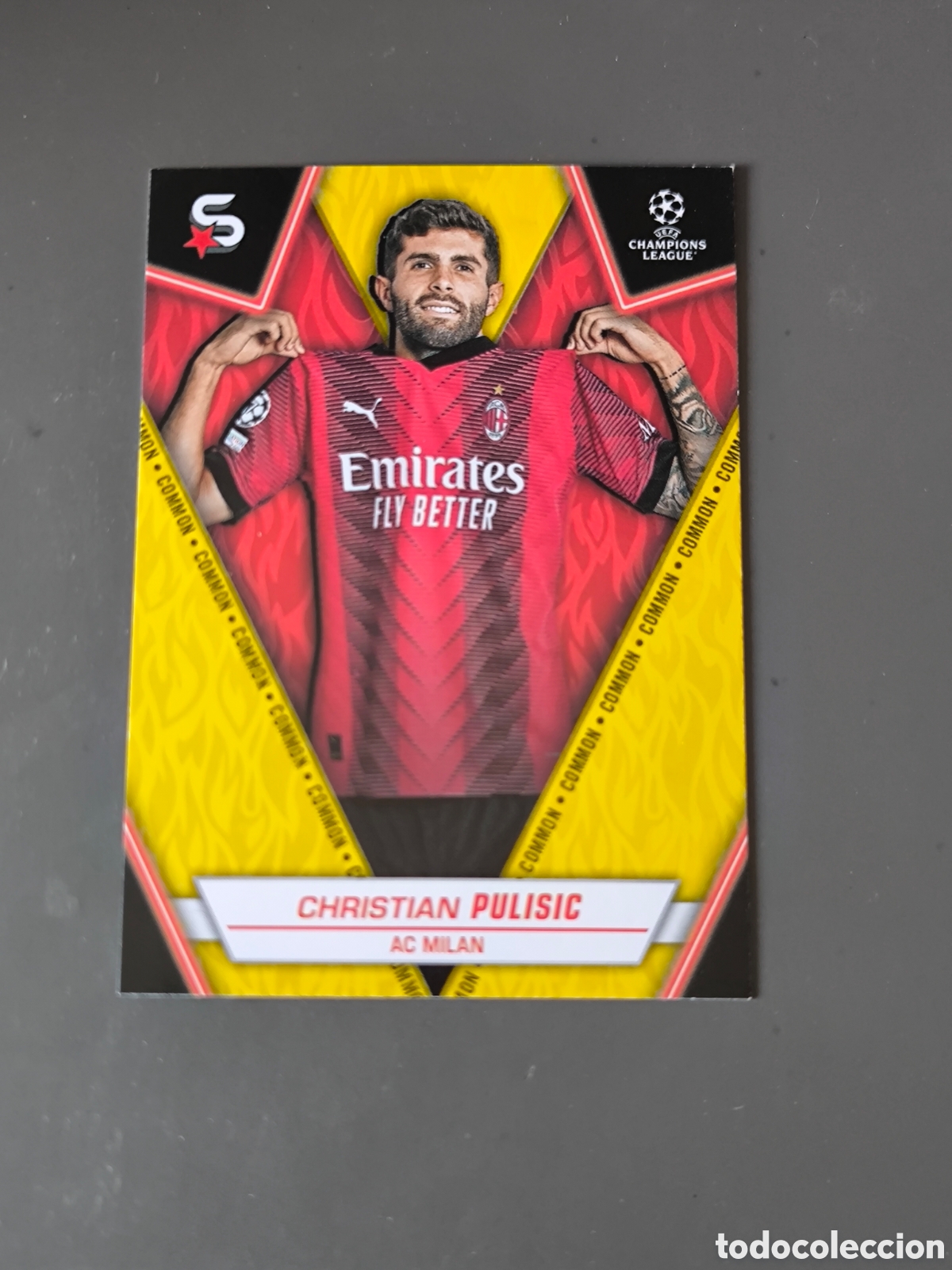 Football Stickers: PULISIC 3 Common AC Milan Superstars 2024 Topps