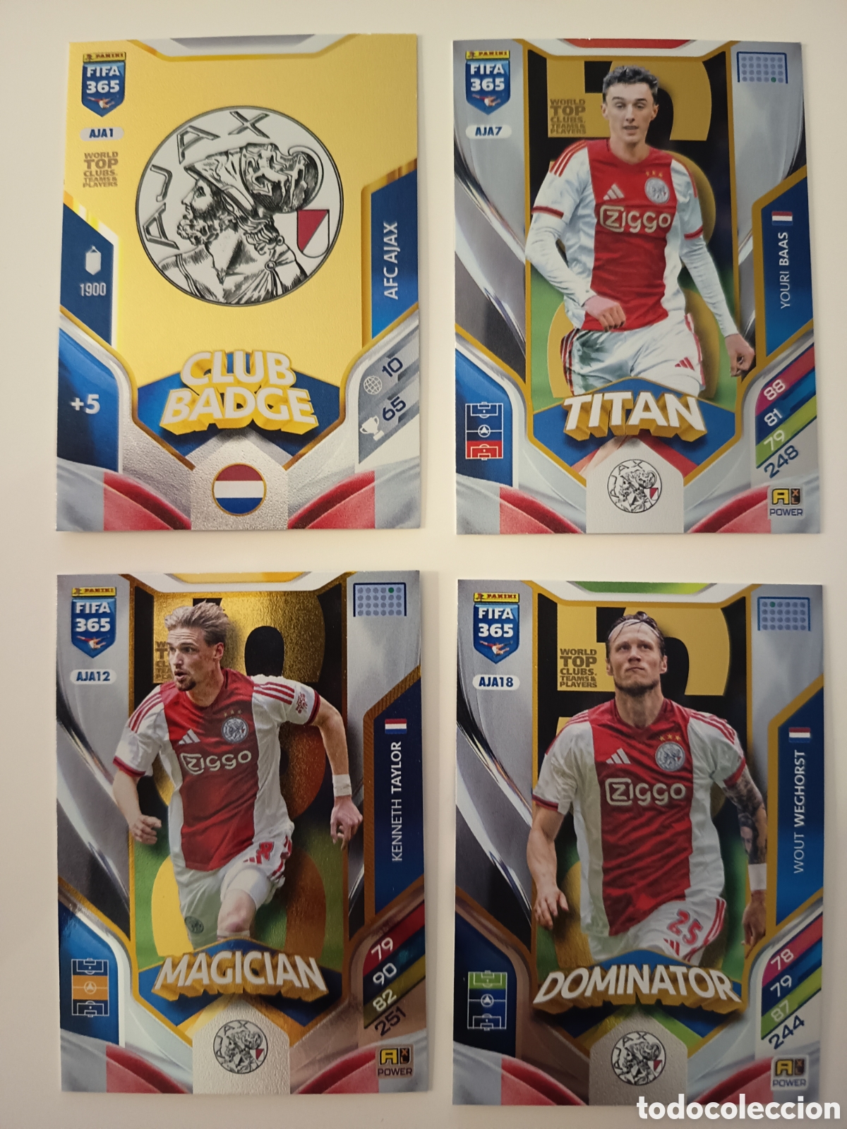 Football Stickers: Lote AJAX fifa 365 2025-2026